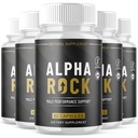 (5 Pack) Alpha Rock Pills for Men, AlphaRock Male Capsules with All Natural Ingredients, Advanced Formula Men's Health and Wellness Pills with Maximum Strength Multivitamins Support (300 Capsules)