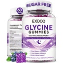 Glycine 3g Gummies for Sleep | Sugar Free Glycine Supplements with Magnesium Glycinate for Women and Men Made In Usa