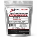 Glycine Powder (100g / 3.5oz) Pure Free Form Glycine Bulk Supplements, Sleep Amino Acid, Non-GMO, Gluten Free