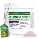 青蒿素 Annua Sweet Wormwood 草药 |叶提取脑支持 |蒿素补充 |甜 Wormwood 有机提取 | Non-GMO, Vegan, Gluten-free | 30 services/8.5 Oz (240g)