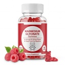Magnesium Glycinate Gummies 500mg, Sugar Free Magnesium Gummies for Adults and Kids, Supports Sleep, Mood, Muscle and Nerve Health, 60 Count, Raspberry Flavor