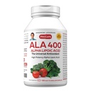 ANDREW LESSMAN Alpha Lipoic Acid ALA 400mg - 120 Capsules - The Universal Anti-Oxidant, Ultra-High Potency, No Additives