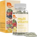 Zahler - 多维他命与消化健康增生药物(60 Capsules) 科舍多维他命促进古特健康,健康常态支持男女 - 成人增生消化药
