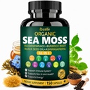 Sea Moss Capsules 11-in-1 for Energy Boost, Vegan | With Vitamin D3, ashwagandha, black seed, mineral complex, bladderwrack, and burdock root for daily wellness 150 Count