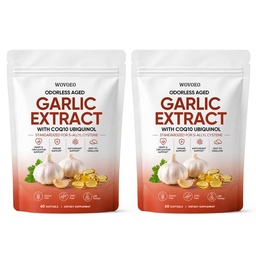 Aged Garlic Extract| Aged Odorless Garlic Softgels with CoQ10 Ubiquinol (2)