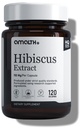 AMALTH Hibiscus Capsules 1000 mg | Hibiscus Flower Extract Supplement | Herbal Antioxidant Formula | Plant Based Botanical Supplement | Non-GMO | 120 Veg Capsules