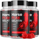 (3 Pack) Horse Peak Gelatin Gummies, Official Horse Peak Gummys with All Natural Ingredients, Advanced Formula Maximum Strength Supplement Natural Active Lifestyle Support Multivitamins (180 Gummies)