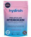 Hydrogen Water Tablets, Molecular Hydrogen Tablets for Drinking Water, Antioxidant-Rich, Supports Brain Energy & Health - Quick-Dissolving - Raspberry H2 Tabs - (30-Day Supply) (Raspberry)