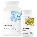 THORNE - 健康基本条件 - 锌和维生素 D3 用于免疫和骨骼支持的Combo - 60至180