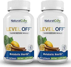 Natural Cure Labs Level Off Anti Spike公式葡萄糖补充剂 — Capsules for Metabolical Health, 帮助中度葡萄糖 Spikes, Vegan, Non-GMO, Gluten Free (240 Counter (Pack of 2)) 互联网档案馆的存檔,存档日期2014-09-2.