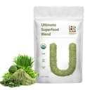 UNLEASH'D ORGANIC Organic Ultimate Superfood Powder 1 lb – 100% Natural Green Food, Rich in Antioxidants & Multivitamins