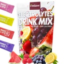Electrolytes Powder Packets, Zero Sugar, Keto Hydration with 6 Essential Electrolytes, B Vitamins and Zinc, Variety Pack, 20 Sticks Lemon Grape Raspberry Watermelon
