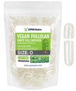 XPRS Nutra 大小 0 Pullulan 空卡普勒斯 - 100 Counter clean Label Plangules 清空 Vegan 瓶普勒米植物药丸 - Do-It - yourself 蔬菜卡普勒填充