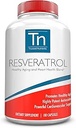信任的营养素Resveratrol补充剂-健康老化和心脏健康混合剂-与TransResveratrol,葡萄种子提取剂,Acai Berry和Maqui Berry-1000 mg 180 Capsules