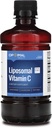 Liposomal维生素C 液体 - 1250mg - 最佳吸收 - 强抗氧化剂和免疫支持补充剂