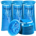YGDZ Vomit Bags Disposable, 15 Pack 1000ml Emesis Bag Disposable– Leak Resistant, Medical Grade, Portable, Puke Throw Up Nausea Barf Bags for Travel, Motion Sickness, for Women, Kids
