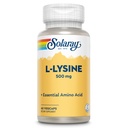 SOLARAY L L LYSINE 500 mg CAPSules - 免费基本氨基酸补充剂 - 用L-LYSINE氨基酸提供强力健康支持 - 实验室验证,60天保证,60次服务,60次Veg CAPs