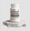 Dr. TX Memory Support – Neurologist-Formulated Brain Supplement for Memory, Recall & Mental Clarity – Cognitive Health Support for Adults & Seniors – Caffeine-Free, 30 Vegetable Capsules