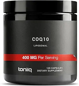 CoQ10 400mg 额外强度 -- -- 超高纯度,使用MCT Oil进行高级吸收 -- -- 98%纯度 -- -- 第三方试验,60个Veggie Capsules