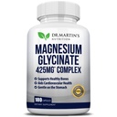 甘油酸镁精液425mg - 180 Vegan Capsules - 帮助缓解压力、睡眠、肌肉凝固和健康心脏 QQ