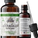 Astragalus Tincture,有机Astragalus提取剂(Astragalus membranaceus)草药补充剂,冷前置有机植物甘油中的非GMO,700毫克,2 oz(60毫升)