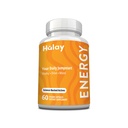 Energy Supplement - Vitamins for Energy, Tiredness & Fatigue - Natural Energy - Vitamin B Complex, Ashwagandha - Energy Supplements for Women & Men - Energy Booster Without Caffeine - 60 Caps - Vegan