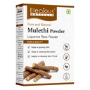 Elecious Mulethi Powder For Face & Eating (200 Grams) | Licorice Powder | Yashtimadhu | Edible | Natural, Preservative-free, Zero-Chemicals