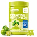 novomins Creatine Monohydrate Gummies 5000mg for Men & Women, Chewables Creatine Monohydrate for Muscle Strength, Muscle Builder, Energy Boost, Pre-Workout Supplement(90 Count)-Kumquat Flavor.