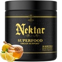 Ambrosia Nektar - 超级食品粉 - 完全健康补充 - 器官支持 - 肝脏,肾脏健康 - 30 services(蜜柠檬)