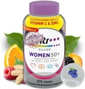 GOOFY TURTLE Silver Women 50+ Multivitamin, Better Vitamins Supplements, 275 Count (Pack of 1)