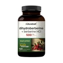NatureBell Dihydroberine 配有柏柏琳HCl 500mg,120 Veggie Capsules + 5X 配有 GlucoVantage 的更好的吸附剂 + 支持平衡糖水平和心脏健康 → Vegan,非GMO