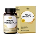 HUJ Panax Ginseng Plus - Ginsenoside Supplement - Contains Panax Ginseng, Panax Notoginseng & American Ginseng - Supports Energy Levels, Immune Function & Overall Health* - 60 Capsules