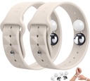 Motion Sickness Bracelets for Travel: Acupressure Anti Nausea Wristband for Morning Sickness - Sea Sickness Wristbands for Car Boat Air - Nausea Bands for Motion Sickness Starlight