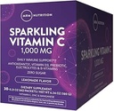 MRM 营养 火花 维生素 C 1000 mg + 维生素 D + 锌 + 预生 + 柠檬水 氟化 + 免疫 健康 + 抗氧化剂 + 电解质 + 零糖 + 30 服药