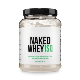 NAKED WHEY 孤立蛋白 - 仅2种成份,30g 草质蛋白,零碳,无味,未定型,非GMO,无豆,无糖,无防腐剂 - 28种