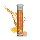 Neuherbs Plant Based Apple Cider Vinegar With Mother 20 Effervescent Tablets (Orange Flavour) For Weight Management | Rich in Antioxidants with Vitamin B6 & B12 | Zero Added Sugar | Gluten Free