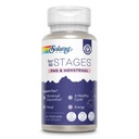 Solaray PMS & Menstrual 生活 STAGES - PMS 支持女性的Cramp Bark, Vitex Chasteberry - 无荷尔蒙制造 - 60天保障 - Vegan, Lab 校验 - 24名服务员,24名Veg Caps