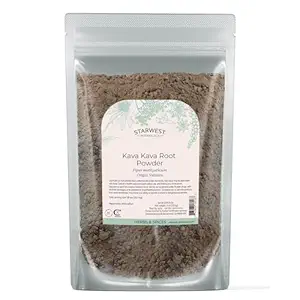 西星植物学 Kava Kava 根粉 - 喝茶和饮料的干草, 促销平静, 天然管道, 金属, 野生工艺, 精细地面, 认证科舍 - 4 oz 邮袋