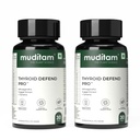 Muditam Ayurveda Thyroid Defend Pro – 60 Tablets (Pack of 2) | Supports Thyroid Balance, Metabolism & Energy | With Ashwagandha, Iodine & Selenium