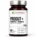 Pure Nutrition Progut + | Probiotics Supplement 60 Billion CFU | Gut Health Supplements with Probiotic | Gut Cleanse with Prebiotics and Probiotics | Supports Digestive Health | Relief from Gas & Bloating – 60 Capsules