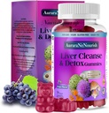 Liver Supplement Gummys, 28-in-1 Liver Detox w/Milk Thetle Silymarin, Artichoke, TUDCA, 高概率Liver 健康公式剂量用于你的liver 清洁解毒修复更新和支持 QQGrashed Fed