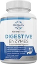 Labs Natural Digestive Enzymes & Probiotic Supplement for adversion, 60 Capsules - 消化酶的营养综合剂与优异性 Probiotage 用于消化和消化健康.