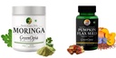 Moringa Oleifera Powder Pumpkin Oil Wellness Daily Vitality |60 CAPSULES
