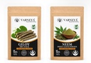 Organic Guduchi & Neem Leaves Combo | Herbal Kadha Preparation Ingredients | Pack of 2