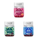 OLLY 不可否认的美女 Gummy, 60 Counter & Flawless Complexion Gummy, Clear and Health Skin Support - 50 Counter (Pack of 1) & Glowing Skin Gummy, 25日供应(50 Counter)