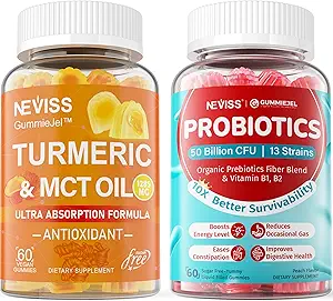 Turmeric Gummys 1000mg + 无糖抗生素 Gummys