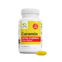 Terry自然Curamin Extra Power - Curcumin & Boswellia 健康循环支持补充 - 支持关节,肌肉健康和内啡碱生产的图尔克补充 - 60片