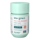 True Grace One Daily Women的多维他命发酵矿物,有机适应剂和蘑菇 全身平衡,免疫,能量,美容支持 - 非GMO,Gluten Free, Soy Free - 30 Vegan 片