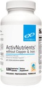 XYMOGEN ActivNutrients Without Center & Iron - 多矿性多维他命的男性+女性有福拉特,B12,锌和维生素C,Beta Carotene,硒补充剂 - Daily multivitamin (120 Capsules)