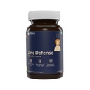 Essentials Zinc Defense - Immune and Neurotransmitter Support, Alleviates Diarrhea, Combats Acne and Hair Loss, Antioxidant Boost - 60 Capsules